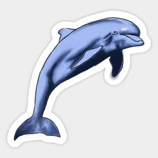 DOLPHIN FISH NATURE WATER SEA FISH OCEAN Sticker